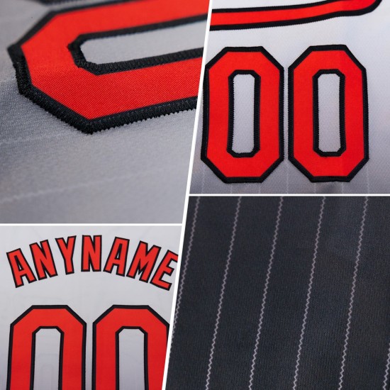 Fashion Jersey Nadelstreifen Baseball Fade Authentic Grün Rot-Kelly Weiß Custom Fashion Jersey Nadelstreifen Baseball Fade Authentic Grün Rot-Kelly Weiß Custom