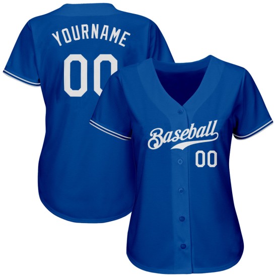 Benutzerdefiniertes authentisches Baseball-Trikot in Königsblau Benutzerdefiniertes authentisches Baseball-Trikot in Königsblau