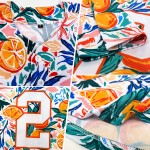 Benutzerdefinierte Weiß Orange 3D Muster Design Obst Authentische Baseball Jersey Benutzerdefinierte Weiß Orange 3D Muster Design Obst Authentische Baseball Jersey
