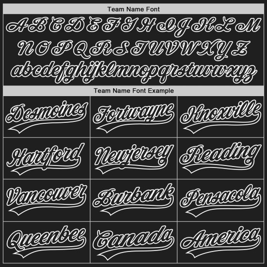 Benutzerdefiniertes authentisches schwarzes und weißes Baseball-Trikot Benutzerdefiniertes authentisches schwarzes und weißes Baseball-Trikot