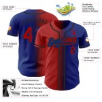 Authentic Fashion Custom Rot-Schwarz Gradient Royal Baseball Jersey Authentic Fashion Custom Rot-Schwarz Gradient Royal Baseball Jersey
