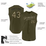 Salute Olive Service für authentisches, maßgefertigtes, ärmelloses Baseball-Trikot in Camo-Schwarz Salute Olive Service für authentisches, maßgefertigtes, ärmelloses Baseball-Trikot in Camo-Schwarz
